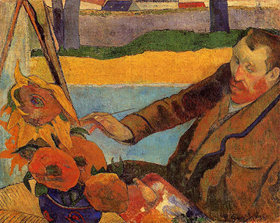 Paul Gauguin in Arles with Vincent van Gogh by Paul Gauguin